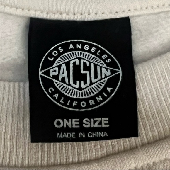 NWY PacSun Desert Dreamer Sun Butterfly Pullover Oversized Sweatshirt - Picture 5 of 8